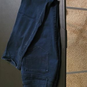 Roz & Ali skinny dark blue jeans